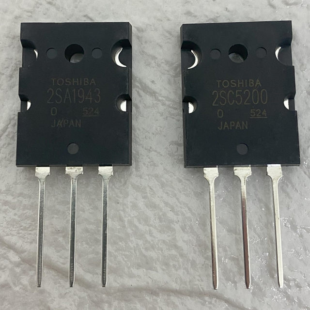 Honclay 2SA1943 2SC5200 Transistor for High Power Amplifiers A1943 C5200 2SC5200 Through Hole Transistors