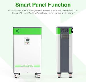 Nhà thông minh năng lượng lưu trữ loạt biến tần + Pin gói LiFePO4 51.2V 200AH tích hợp tất cả-trong-một máy tính - Product Image 4