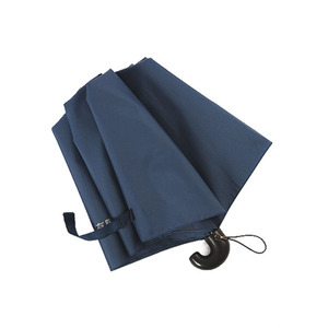 Paraguas de Golf Manual 2X Plegable, Moderno, para Regalo Empresarial, con Mango Curvo en Forma de Media Luna, 105 cm de Diámetro Abierto, Personalizable - Product Image 2