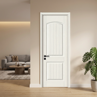 Portes intérieures en bois mélaminé de qualité supérieure, design moderne et écologique, fabricant OEM ODM