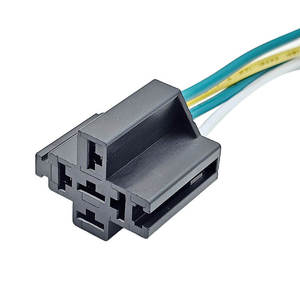 Universal 12V 40A 5Pin DC Relay Practical Auto Socket with Starter for <b>Black</b> Car Universal Car Relay - Product Image 4