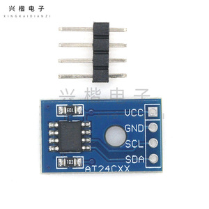 Módulo de memoria EEPROM AT24C256 I2C de 256Kbit para desarrollo de microcontroladores - Product Image 3