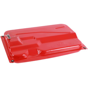 <b>Gasoline</b> <b>Generator</b> Fuel Tank Assembly 2-3KW 5-8KW Plastic Red With Cap And Switch - Product Image 1