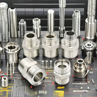 304 DN8 acier inoxydable femelle Joint tuyau raccords de Transition basse pression Micro et CNC usinage Union différents Types