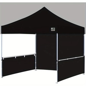 Grande tente rétractable en PVC avec cadre en acier 3x3 pour événements en plein air, mariages, salons professionnels - 10x10 avec une distance de 5 m entre les poteaux - Product Image 4