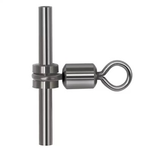 Fourniture d'usine : Manchons de rotation pour la <span class=keywords><strong>pêche</strong></span> avec tête en laiton à ligne croisée et anneau, Émerillons de <span class=keywords><strong>pêche</strong></span>, Accessoires de <span class=keywords><strong>pêche</strong></span>, Pesca, <span class=keywords><strong>Emerillon</strong></span> - Product Image 4
