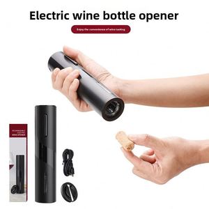 Tire-bouchon électrique pour bouteille de vin, tire-bouchon domestique, ouvre-bouteille automatique pour vin, ensemble d'outils de débouchage de vin tendance - Product Image 3