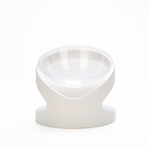 Ciotole per Gatti in Plastica Solida con Protezione Collo, Ecologiche, Antiscivolo, Design Trasparente, Distributore Automatico per Tutte le Taglie di Animali Domestici - Vendita <span class=keywords><strong>all</strong></span>'Ingrosso - Product Image 1