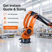 Robot de palettisation haute vitesse, charge utile 40 kg, portée 2091 mm, KUKA KR 40 PA pour une automatisation efficace de la fin de ligne, bras de robots industriels