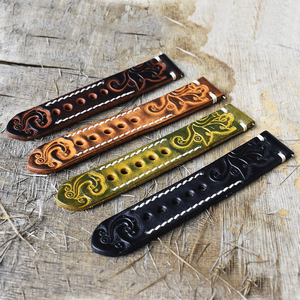 Cinturino <span class=keywords><strong>per</strong></span> orologio <span class=keywords><strong>in</strong></span> vera <span class=keywords><strong>pelle</strong></span> fatto a mano di moda di lusso <span class=keywords><strong>Vintage</strong></span> cinturino <span class=keywords><strong>per</strong></span> orologio <span class=keywords><strong>in</strong></span> <span class=keywords><strong>pelle</strong></span> di design personalizzato con fibbia <span class=keywords><strong>in</strong></span> acciaio inciso - Product Image 6