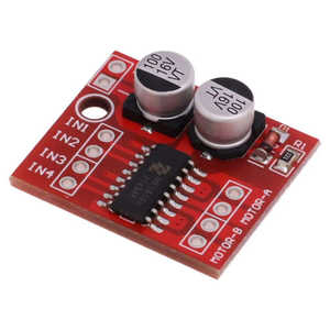 OKY3199-4-2 L298N PWM รีเวิร์สเต็ปไดรเวอร์ H-Bridge แบบคู่สำหรับ DC และสเต็ปเปอร์มอเตอร์ - Product Image 4