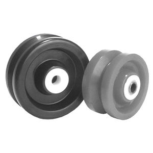 Roulettes de roue à rainure en V <span class=keywords><strong>pour</strong></span> <span class=keywords><strong>porte</strong></span> <span class=keywords><strong>coulissante</strong></span> en acier avec roulement - Product Image 6