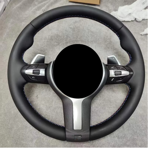 Pour <span class=keywords><strong>BMW</strong></span> F30 F10 <span class=keywords><strong>Volant</strong></span> avec Airbag Prix Usine Personnalisé Noir Cuir Perforé <span class=keywords><strong>Volant</strong></span> <span class=keywords><strong>Sport</strong></span> M Nouveau Design 2024 - Product Image 4