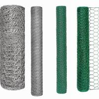 Piège à crabes, homards et poissons de 3/4'' en fil de fer, cage à volaille, maille hexagonale en acier revêtue de PVC