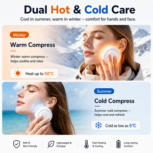Calentador de Manos Portátil Recargable Pluska G21 con Doble Control de Temperatura Frío/Calor, Compacto, 2000mAh - Product Image 4