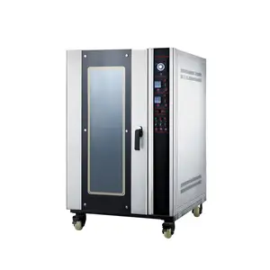 Broodbakmachine Rvs 10 Trays Elektrische Hot Convectie Oven Voor Bakkerij Restaurant