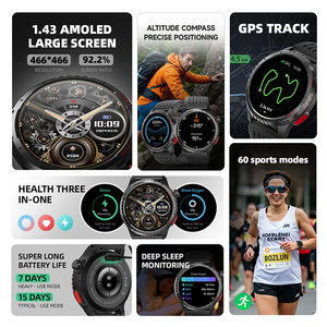 Reloj Inteligente SKMEI BOZLUN B77 con GPS, Seguimiento de Ubicación, Pantalla TFT, Resistente, Deportivo, para Exteriores, Fitness, Impermeable, para Hombre - Product Image 6