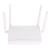 Equipo de red de fibra XPON ONU de doble banda a buen precio 4GE + 2VOIP + 2,4G/5,8G WLAN + 1USB + CATV GPON EPON ONU