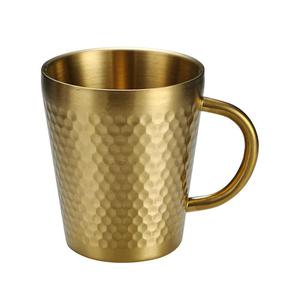 Stainless Steel Diamond Pattern Mug Straight Cup For Tea <b>Beer</b> Water Beverage Party Use - Product Image 1