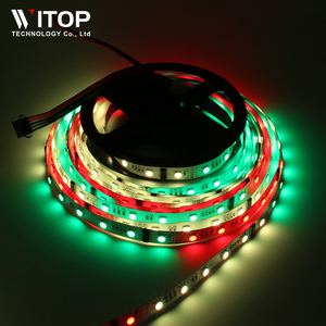 Địa chỉ kỹ thuật số DMX512 RGB <span class=keywords><strong>LED</strong></span> Băng ucs512 IC <span class=keywords><strong>DMX</strong></span> đầy đủ màu sắc 5050 <span class=keywords><strong>LED</strong></span> <span class=keywords><strong>Strip</strong></span> chiếu sáng - Product Image 6