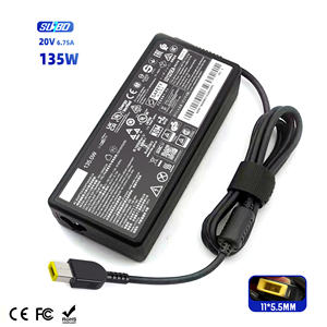 Adaptateur secteur pour <span class=keywords><strong>ordinateur</strong></span> <span class=keywords><strong>portable</strong></span> Suibo 135W 20V 6.75A flambant neuf pour <span class=keywords><strong>prise</strong></span> AC plate à broche carrée USB pour PC tout-en-un et ordinateurs portables - Product Image 1
