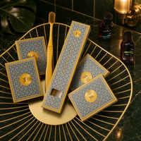 Kit d'articles de toilette jetables de luxe personnalisés pour hôtel – Ensemble complet d'articles de toilette pour invités avec logo OEM – Articles de voyage pour salle de bain d'hôtel – Fournitures hôtelières