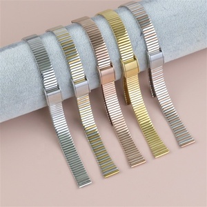 Accessoires de montre de haute qualité, bracelet de montre en acier inoxydable disponible en tailles pour femmes 10 12 14 <span class=keywords><strong>16</strong></span> mm, différentes couleurs - Product Image 1