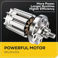 Meuleuse d'angle sans fil professionnelle industrielle 11000 tr/min 900 W avec moteur à vitesse variable