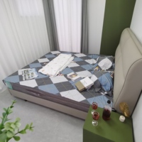 Maison flottante préfabriquée contemporaine en aluminium, hôtel flottant modulaire de luxe avec chambre et toilettes, villa flottante pour le tourisme