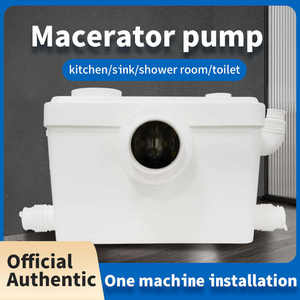 <span class=keywords><strong>Pompe</strong></span> centrifuge macératrice monophasée MISLIER <span class=keywords><strong>WC</strong></span> 110V 60Hz pour systèmes d'évacuation des eaux usées, <span class=keywords><strong>relevage</strong></span> <span class=keywords><strong>de</strong></span> sous-sol et toilettes - Product Image 2