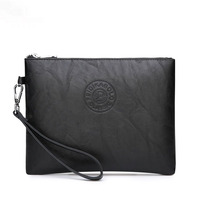 Nouvelle Pochette Grande Capacité 2024, Sac à Main en Cuir PU pour Hommes d'Affaires et Voyages