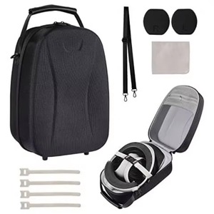 Échantillon Gratuit - Petite Pochette Manuelle Imperméable et Anti-Poussière avec Cordon de Serrage, Noire, pour Casque et Câble de Données - Product Image 3