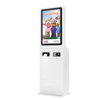 Kiosque intelligent de système de gestion de file d'attente d'écran tactile de libre-service pour le restaurant/banque/hôpital/clinique/cinéma avec l'affichage d'affichage à cristaux liquides