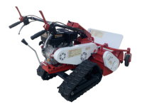 Tondeuse à gazon de chantier CE EPA, type chenillé tout-terrain, avec embrayage à courroie, moteur puissant de 9 CV à essence, à vendre