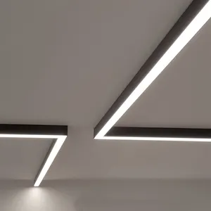 5cm breite Aluminium LED Pendel leuchte lineare Leuchte moderne Innen decken profil Leuchte