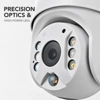 Mini caméra espionne dissimulée Tuya S10 6MP avec système solaire, caméra de sécurité sans fil extérieure par CONDA avec lumière LED pour installation en jardin