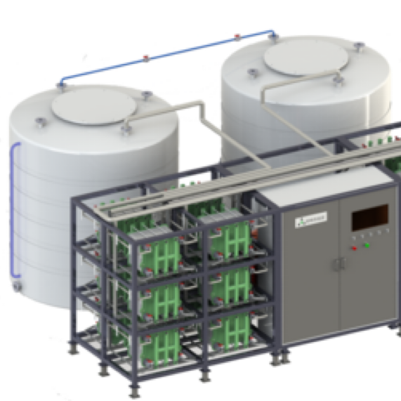 1Mw 3mwhVRFB Energy Box Low Self-Discharge Rate Vanadium-Redox-Flow-Batteries for UPS Application