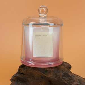 Velas Aromáticas de Lujo LunaLith al por Mayor de 5.6oz con Tapa de Vidrio |   Cajas de Regalo Personalizadas para Velas y Fragancias para el Hogar, MOQ Bajo - Product Image 3