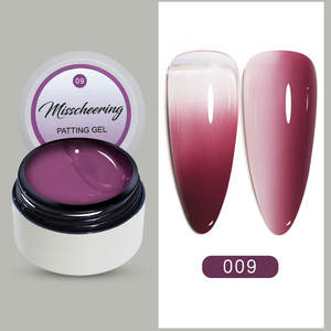 Superventas <span class=keywords><strong>Color</strong></span> desnudo pintura uñas pegamento gradiente <span class=keywords><strong>semipermanente</strong></span> Varnis Gel hielo transparente gelatina Gel esmalte de uñas - Product Image 5