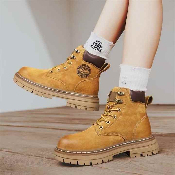 Men's Suede Retro Work Boots – Durable & Stylish