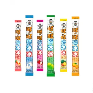 custom design printing ice pop ice cream pouch stick plastic packaging ice popsicle packaging