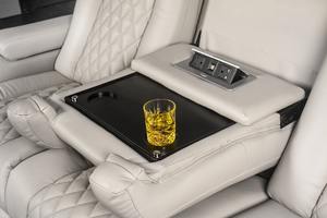 Ensemble de canapé en cuir pour salon, fauteuil de cinéma avec dossier réglable électriquement, home cinéma - Product Image 3