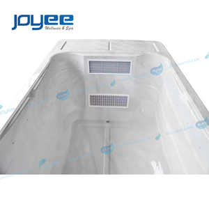 JOYEE-bañera de hidromasaje acrílica para uso al aire libre, spa de hidromasaje con luz LED, Control de música - Product Image 3