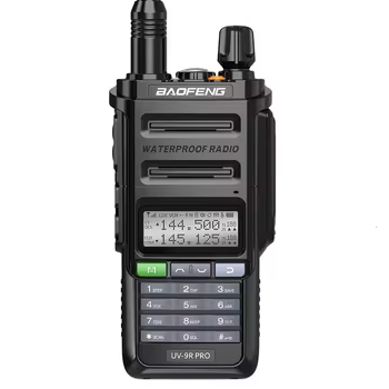 Baofeng Walkie Talkie UV-9R PRO IP68 Waterproof Long Range Multi Band One Touch Search Frequency AM/FM Type-C Two Way Ham Radio