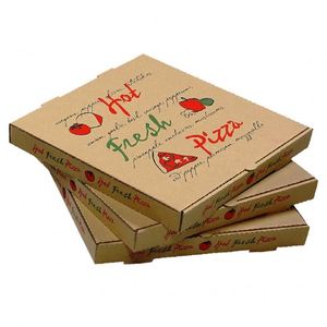 Caja de Pizza Personalizada al por Mayor, Caja de Entrega de Pizza de 6, 10, 12, 14 y 16 Pulgadas, Suministro de Fábrica, Caja de Empaque - Product Image 3