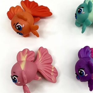 3D <b>Fish</b> Silicone Focal Beads Food Grade BPA Free for Beadable Pens DIY Jewelry & Baby Teething Crafts - Product Image 5