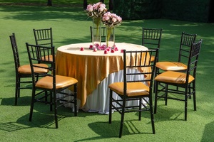 Nhà máy hiện đại bán buôn chiavari Đen tiệc ghế đám cưới ăn uống ghế phòng ăn biệt thự nhựa ngoài trời Ghế nhựa - Product Image 3