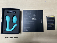 Sextoy Télécommande 10 Vitesses Vibrateur Sexuel Adulte OEM Double Tête Culotte Vibrante Portable avec Télécommande pour Femme