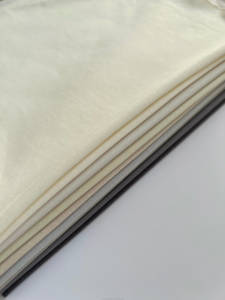 Tecido Tricotado Modal Mistura de Algodão Malha Canelada 4030s Elástico Macio Amigo da Pele 46,5% Modal Algodão + 7% Spandex - Product Image 4