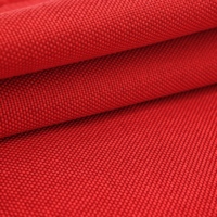 Tissu en nylon PA6 1000D enduit PU, rouge semi-mat, haute résistance à l'abrasion, résistant à l'eau, pour sacs à dos, bagages, équipements et pochettes d'extérieur